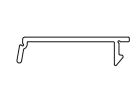 FAAC 105815 PROFILO PLASTICO VERTICALE L= 5.100 MM TK20