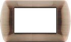 MAPAM 8804-10 Placca Metallo Art 8804-10 4P Rame