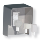 TECNOCONTROL AR015 TCC Protezione meteo per sensori gas industriali in acciaio INOX