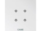 CAME 67600550 OH/4ITC WH MOD.4 ING.SU WHITE PLATE