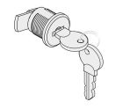 SOMMER Y7608-001 Complete lock for ASB barrier including 2 chia