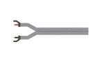 ITC AUDIO 1600-022100 C2014 2x microphone cable (1x0-14 + screen) - bobin