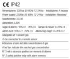 TECNOCONTROL SE127K CH4/LPG detector control unit - built-in for 1 SE192K/SE193K sensor