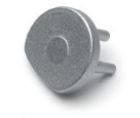 LEDCO EN108 TAPPO PER PROFILO TONDO PR118 PZ.01