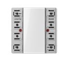 JUNG LS5092TSM Modulo per sensore a tasti F50 KNX con acc. bus integrato Universal- 2 canali- mod. LS990