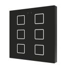 ZENNIO ZVIF6V2A Tas. cap.flat, 6 keys+black T°