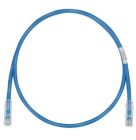 PANDUIT UTPSPL1MBUY Copper Patch Cord- Cat 6- Blue LSZH UTP Cable- 1M