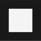 EKINEX EK-PQP-GAE Square FF/71 (Form/Flank/NF) plate Plastic - 1 window