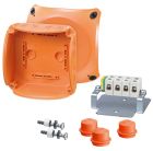 HENSEL FK 0606 IP65 junction box. 5 poles. for cables in