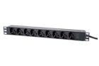 PASO P8009 9-position Rack Network Distribution Unit