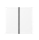 JUNG A401TSAWWM Key cover for sensor 1 channel - mod. A500- matt alpine white