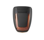 VENITEM 23.23.16 MOSE L LUX matt black/orange EN50131-4 siren with spotlights