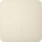 AJAX 52151 SoloButton (2-gang) [55] ASP ivory
