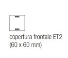EKINEX EK-T1Q-F-ET2 Cover multisensore ET2 serigrafata in fenix