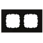 MDT BE-GTR2S.01S Corn.vetro doppia 55x55mm.,nero