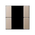 JUNG A502TSACH Key covers for sensor 2 channels F50- mod. A500- champagne