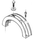 RIB CAL1028 PULEGGIA TIPO 20