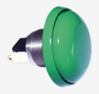 CDVI BPNONF CHOC CAB HV MUSHROOM BUTTON COL. GREEN B/ NO/NF CHOC WIRED