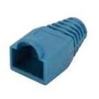 WP RACK WPC-MDA-B88-B KINK PROTECTION BOOT FOR RJ45 PLUGS, BLUE