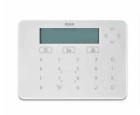 RISCO RPKELPWT000A ELEGANT White touch keyboard with 13.56 MHz proximity reader.
