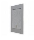 INIM OHAV36RMC Mostrina filomuro in retina- colore metal cromo