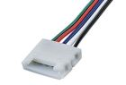 LEDCO CNT1015-5P CONNETTORE SINGOLO STRIP RGBW 10 MM. C/CAVO 15 CM.