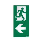 COOPER CSA LIGHTING LUM10593 CrystalWay 30m LEFT VERTICAL PICTOGRAM