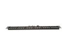 PANDUIT CP48BLY Patch Panel- 48 Port- Modular- All Metal- Black