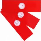 FADINI 1097L Set of 12 red retro-reflective stickers for temples