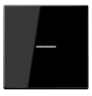 JUNG A10911STRFBFSW Pulsante KNX RF, 1 canale, nero