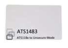 ARITECH INTRUSION ATS1483 ATS118x reader configuration card in insecure mode