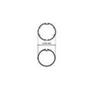 FAAC 132012 55MM ROUND TUBE ADAPTER WITH OGIVA-TM45