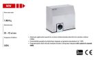 FAAC 109903 Motoriduttore Trifase Cancelli Scorrevoli C851 FAST SLIDER