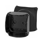 HENSEL EB 06 B Cassetta 130x130x77, IP66, Nero RAL 9011