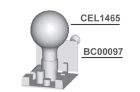 RIB CEL1465 R LED LAMP 4W (MAX 6W) 24V G4-1505-COB. FOR ACG7061 S