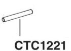RIB CTC1221 SPINA CIL.10X80 NON TEMP.ISO2338