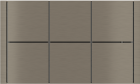 EKINEX EK-FLR-GBR Cornice FF Flank rettangolare Metallo Nichel