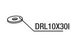 RIB DRL10X30I ROND. PIANA 10X30 INOX