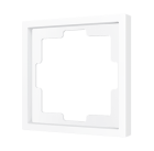 ZENNIO ZS70FR1MW Cornice singola  ZS70,bianco opaco