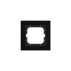 MDT BE-GTR163S.01S Corn.glass ring. 63x63mm, black