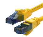 WP RACK WPC-PAT-5U005Y CAT 5E U-UTP PATCH CABLE 0.5m YELLOW