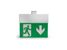 LIXIT HP330BA000140 Lampada di segnalazione di sicurezza per l’esodo (pannello di segnalazione PMMA escluso) - visibilità fino a 30m serie HP330