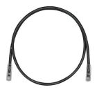 PANDUIT UTPSP5MBLY Patch Cord in Rame- Cat 6- Black UTP Cable- 5 Mete
