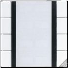 JUNG A2074NABSCH Sensori a tasti 4 canali Standard- per accoppiatore bus KNX 2070U radiotrasmettitore a parete 40FW- champagne