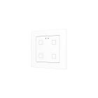 ZENNIO ZVIT55X4W Tecla55 capacitive keyboard, 4 keys, white