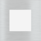 EKINEX EK-DQP-GBQ Placca Deep (FF e 71 e 20Venti ) quadrata -METALLO (ALLUMINIO) - alluminio