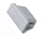 LEDCO EN111/NE TAPPO PER PROFILO SUPERFICIE PR101 NERO - PZ.01