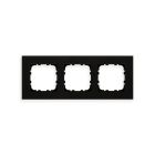 MDT BE-GTR3S.01S Corn.vetro tripla 55x55mm,nero