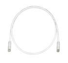 PANDUIT UTPSP5MY Copper Patch Cord- Cat 6- Off White UTP Cable- 5 meters