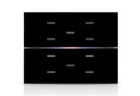 EELECTRON CS10A01KNX-3-3M PULSANTIERA CAPACITIVA FINO A 10 PULSANTI  - NERO